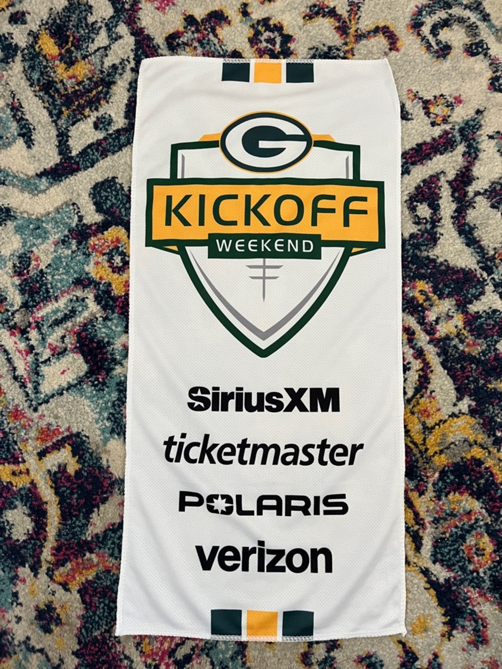 Packers kickoff weekend banner